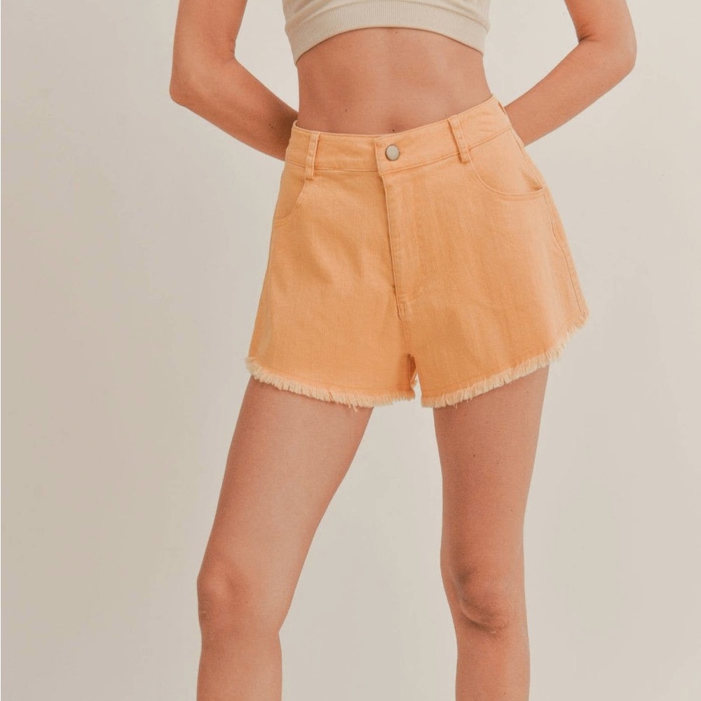 Orange Sadie & Sage shorts